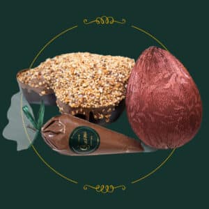 Colomba Gran Nocciola 900g + Sac &agrave; Poche 300g + Uovo al Latte Stagnolato 250g