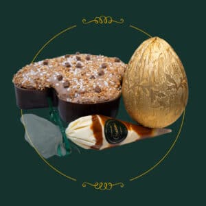 Colomba al Caramello Salato + Sac &agrave; Poche 300g + Uovo al Latte Stagnolato 250g